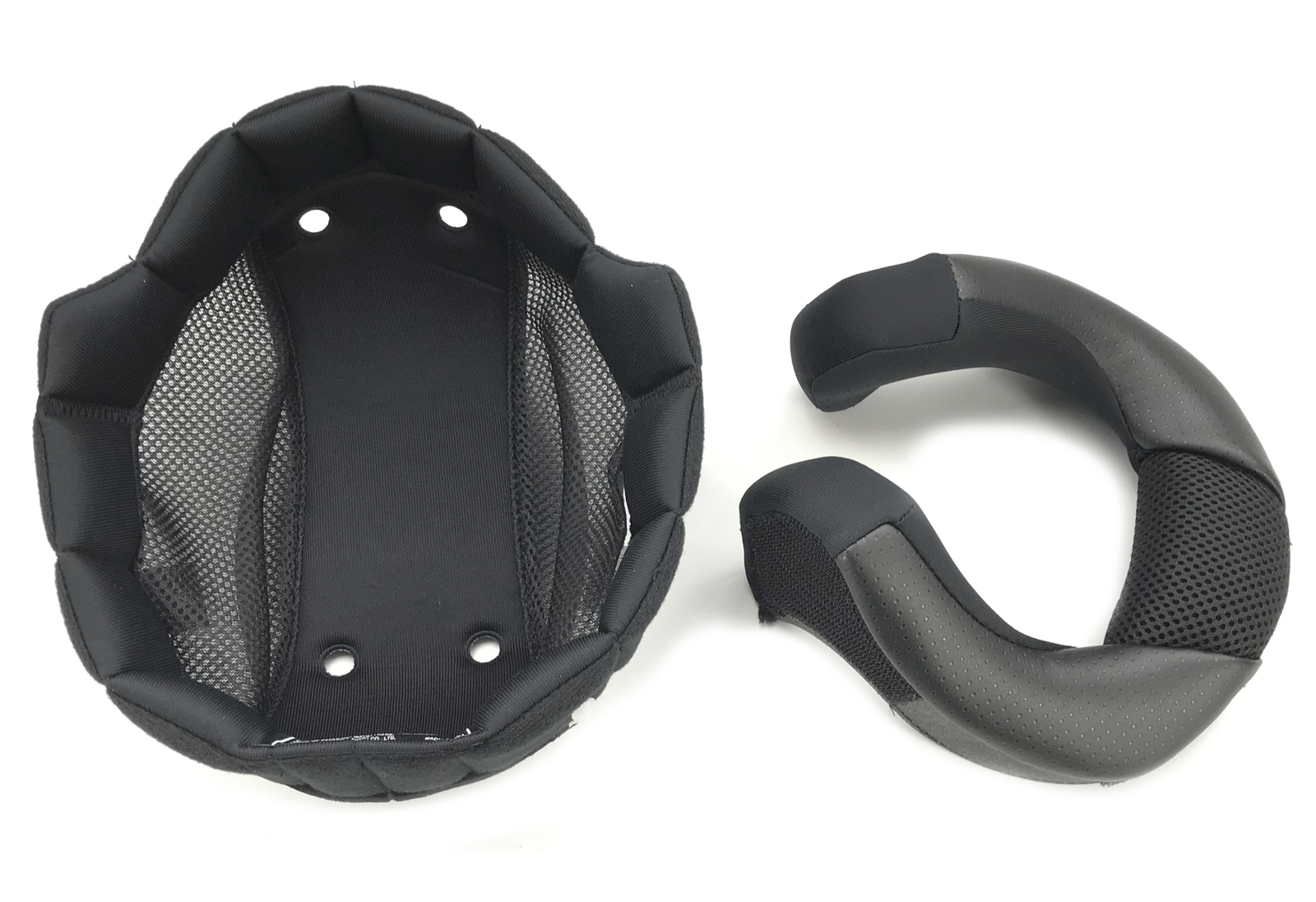 Scorpion Covert Helmet Kwikwick II Top Inner Liner/Neck Roll Set Gray