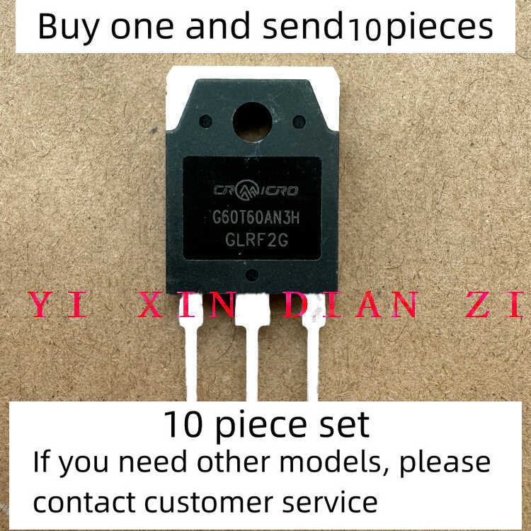 10 Pcs Brand - New G60T60AN3H, 60A/600V, Key for Inverter Welding Machines