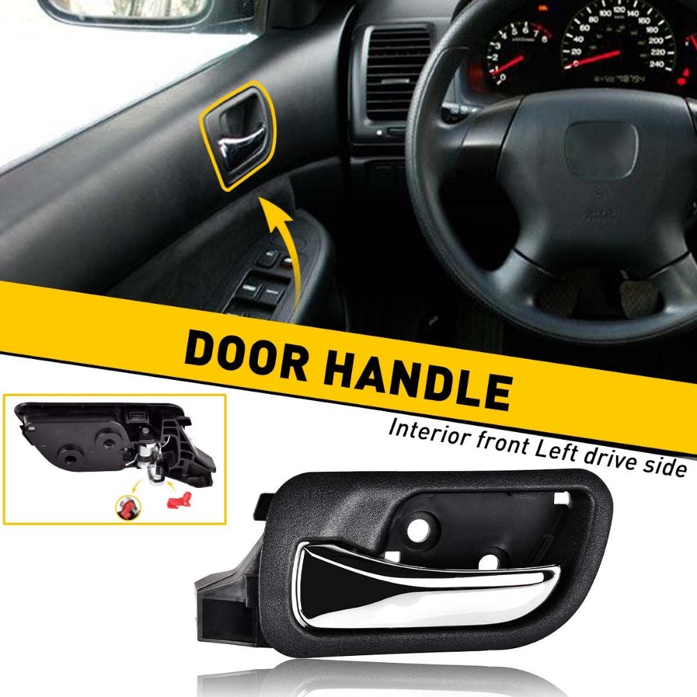 For 2003-2007 Honda Accord Interior Inside Door Pull Handle Front Driver Side US