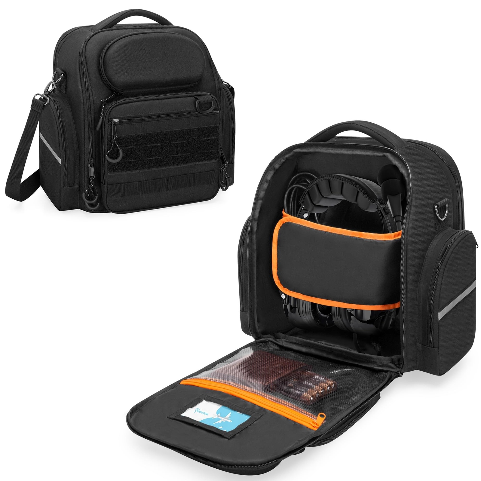 Damero Pilot Headset Bag, Aviation Headset Bag, Pilot Bag for Aviation Headse...