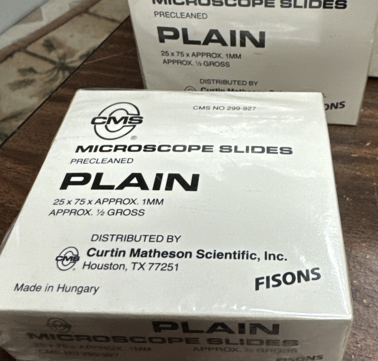 5 Boxes Microscope Slides Pre-Cleaned Glass Slides+ 3x1” Slides & Test Tubes