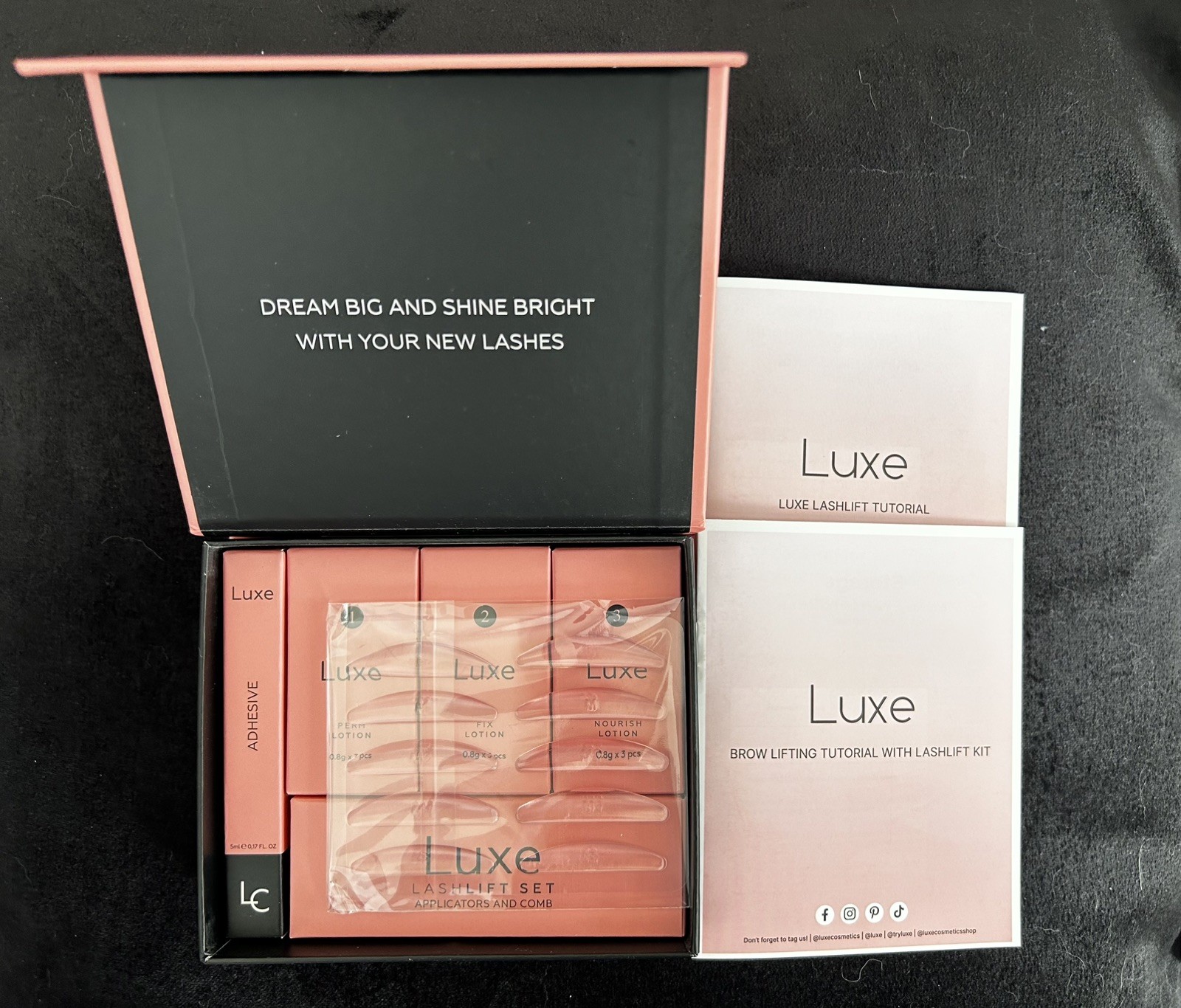 Luxe Lash lift Set And Tint Set