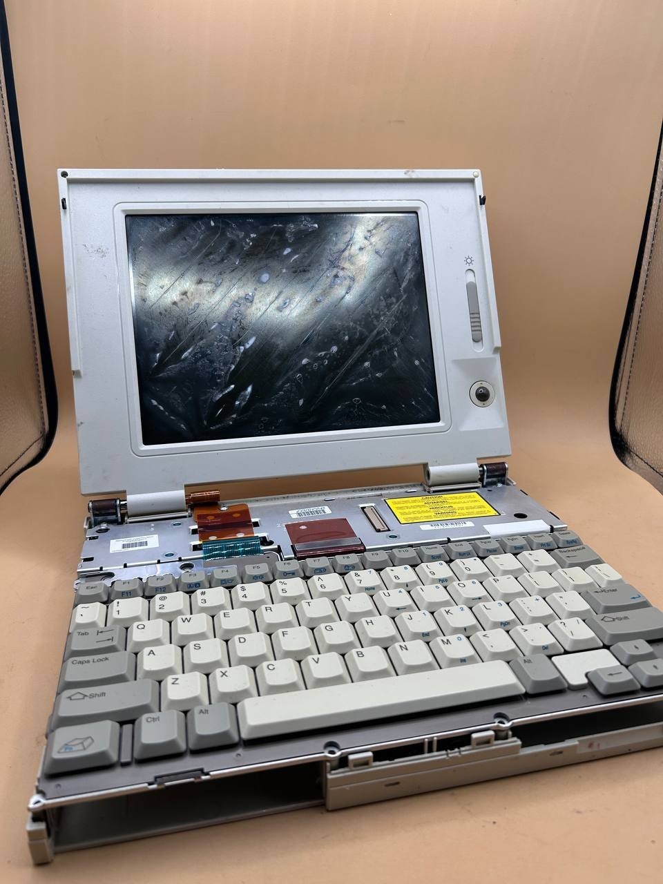 Vintage 1989 Compaq LTE 286 Laptop 2810F Parts Repair LCD Keyboard PC - RE