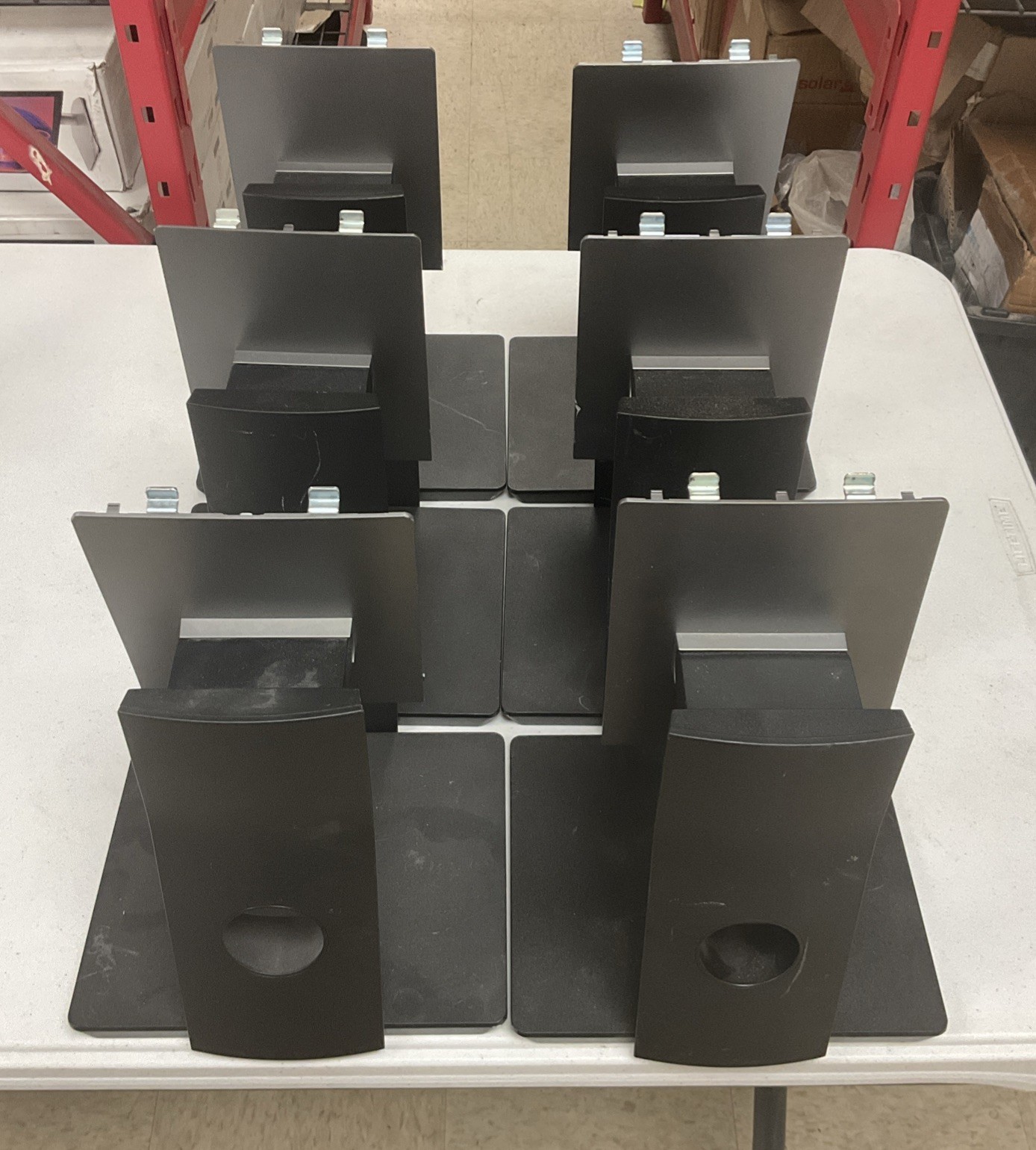 Lot Of 6 OEM Dell FFS00 All-in-One Stand Assembly Grey