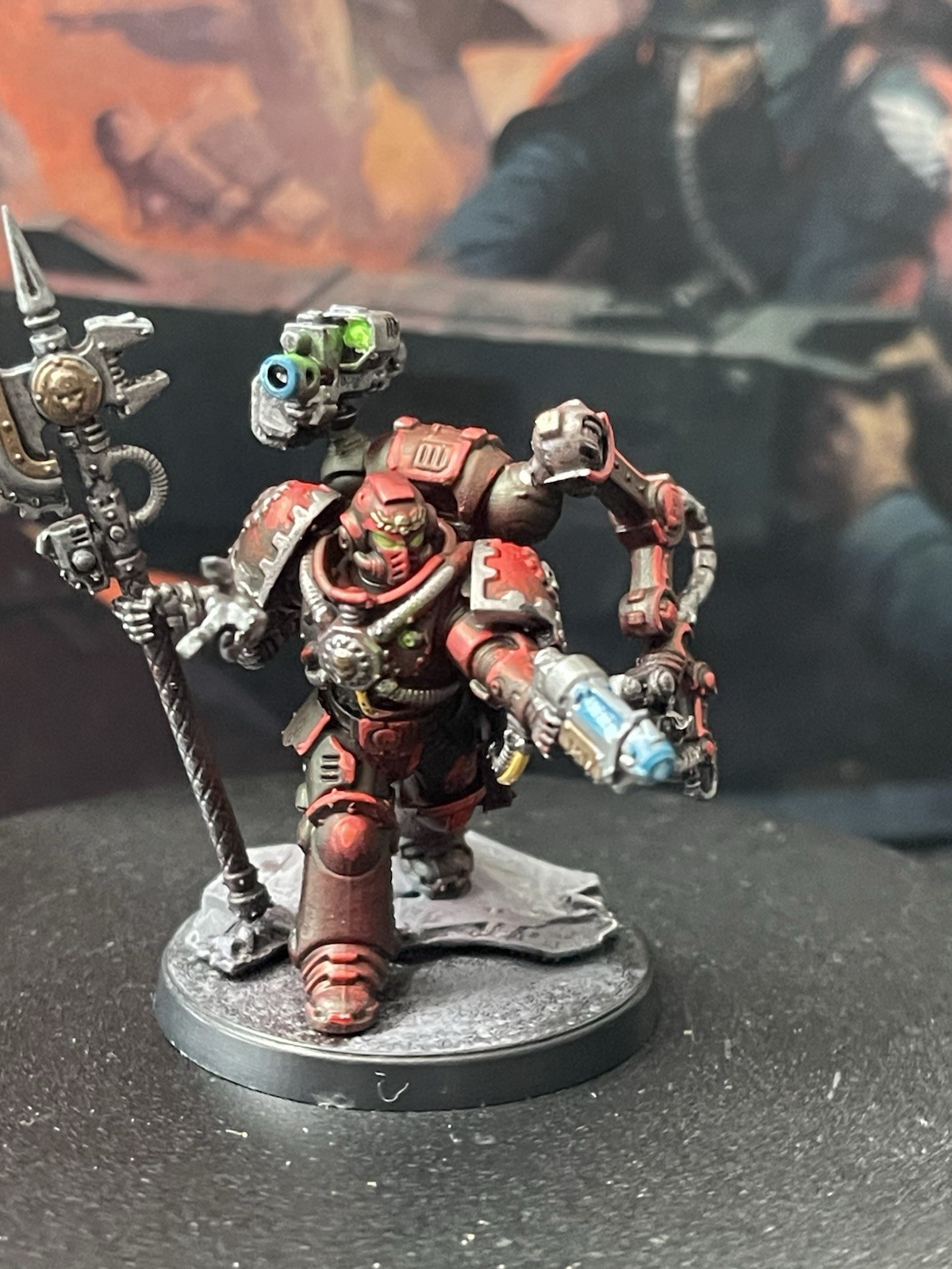 Warhammer 40K Techmarine Fully Painted