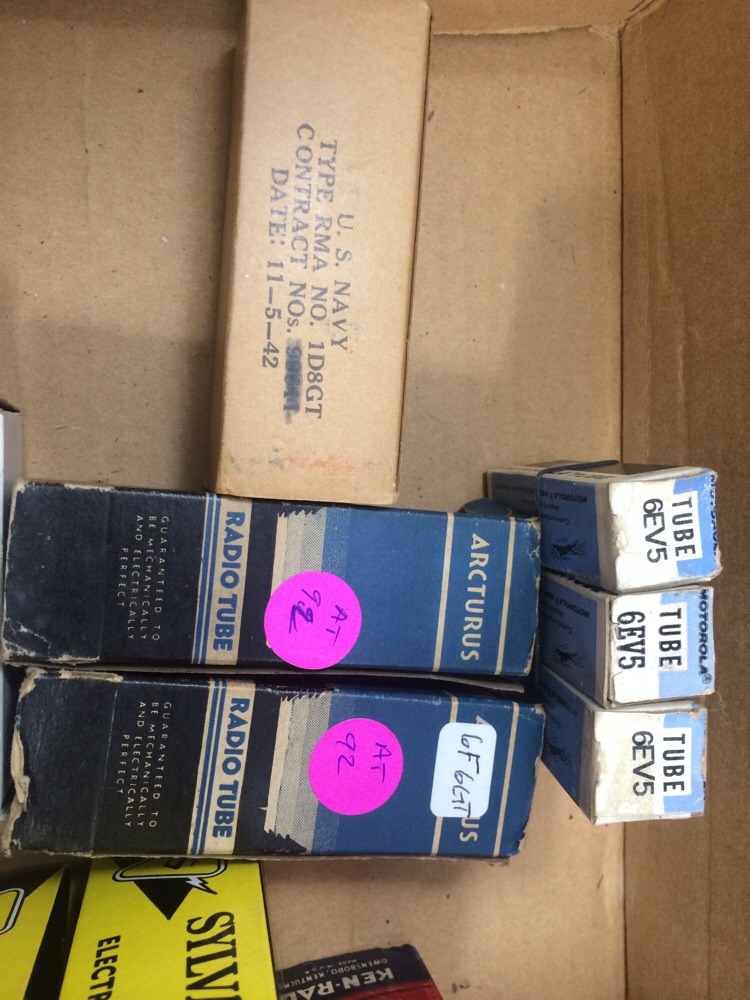 1x NOS/NIB VARIOUS BRAND RADIO/HAM/TV/AUDIO VACUUM TUBES #12