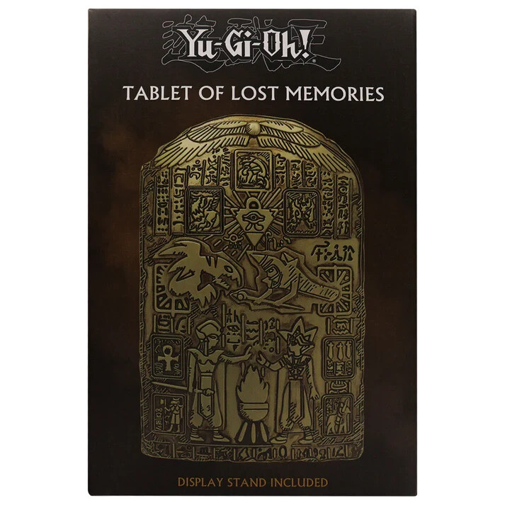 YuGiOh Tablet Of Lost Memories Ingot Replica Official Konami Collectible RARE LE