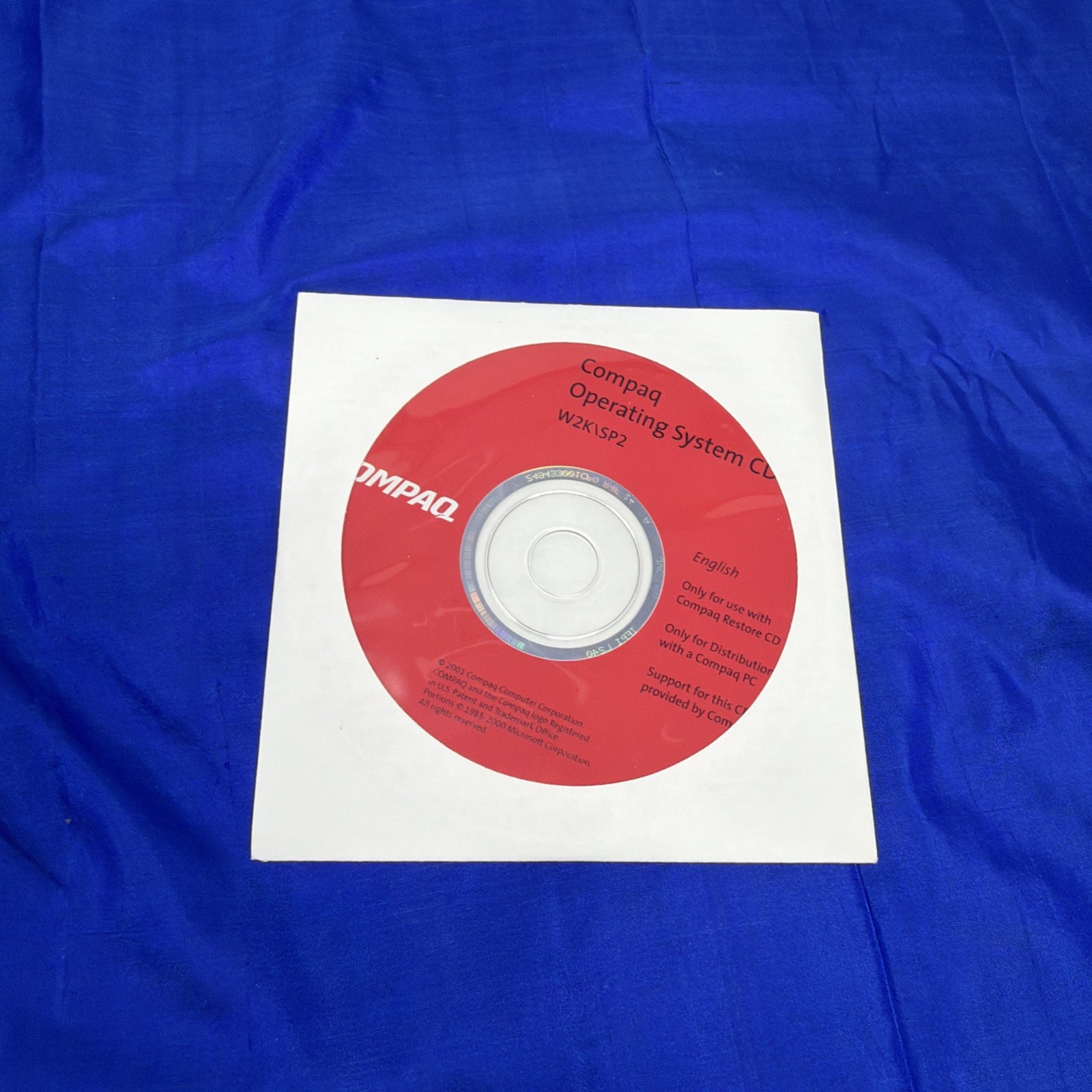 Compaq W2K/SP2 Operating System CD English