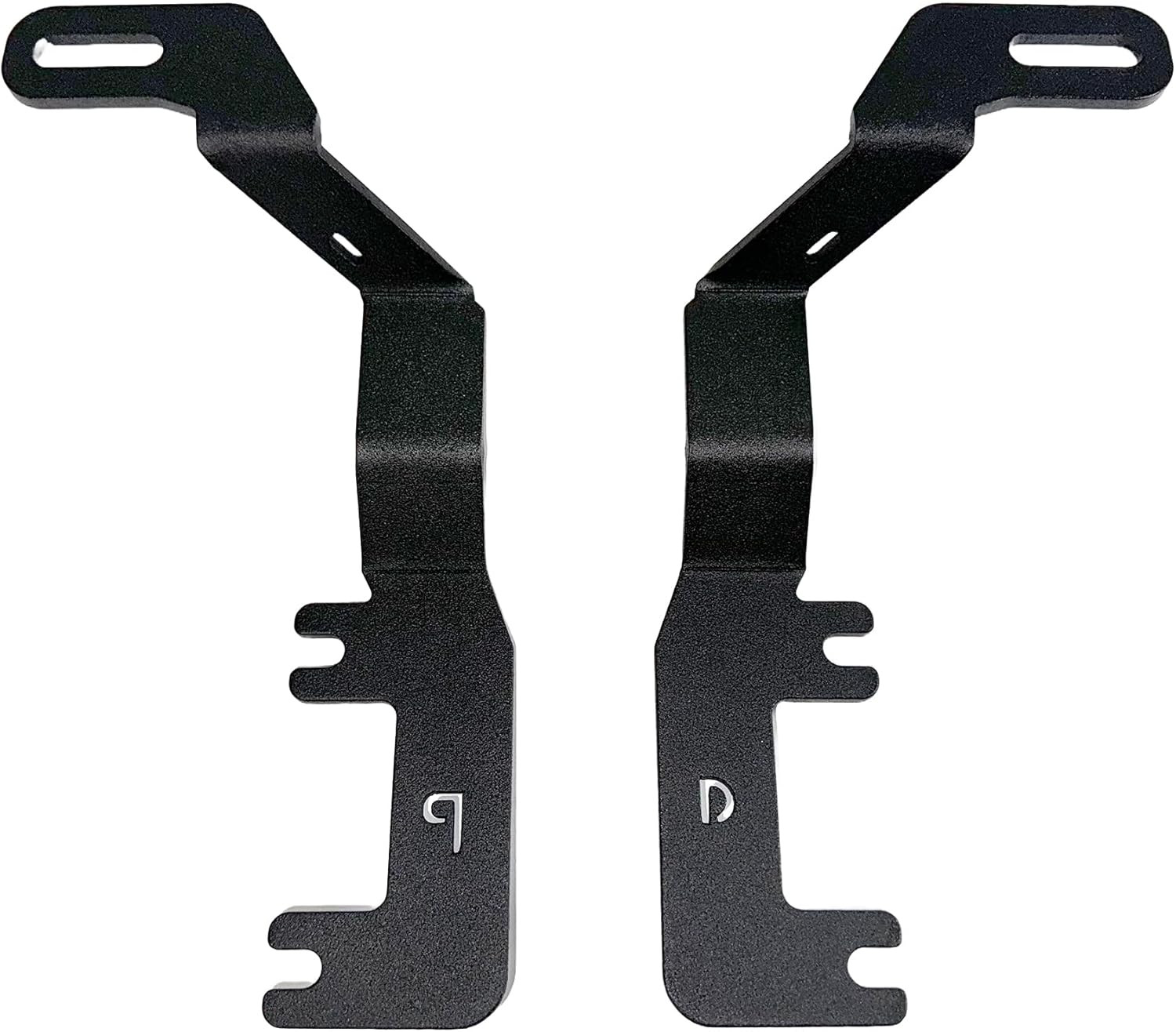 XE Hood Hinge Cube Light Mount | Mild Steel, Textured Black | 732250T | Fits 202