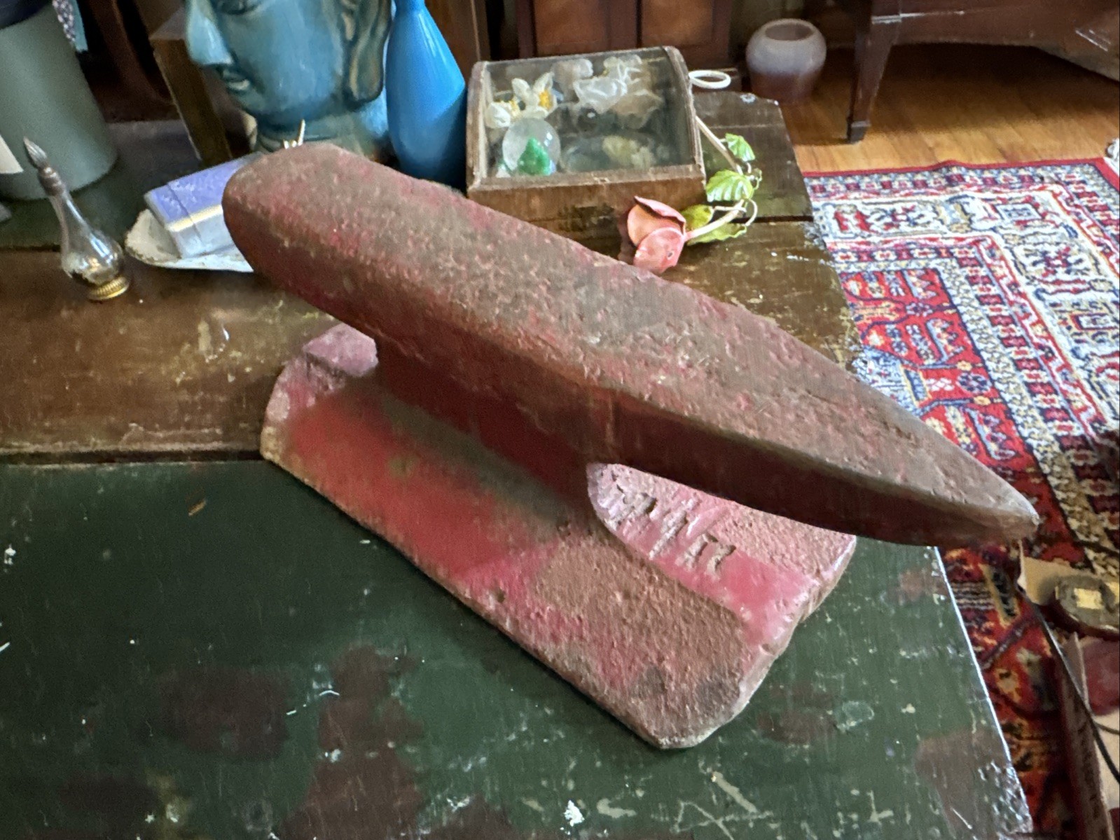 Railroad Track Anvil 12.5” Long 20lb 2oz.