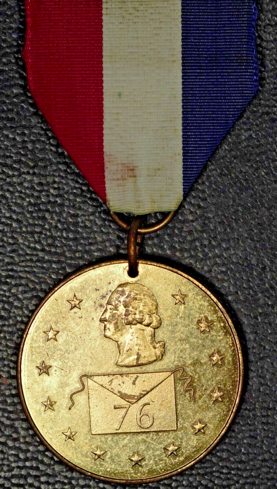 1976 Masons of Washington Medal and pinback ribbon.