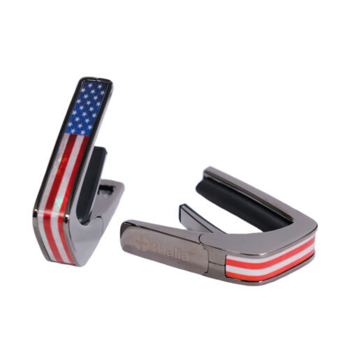 Thalia Capo - Deluxe Series - Black Chrome - Stars and Stripes (angel wing shell