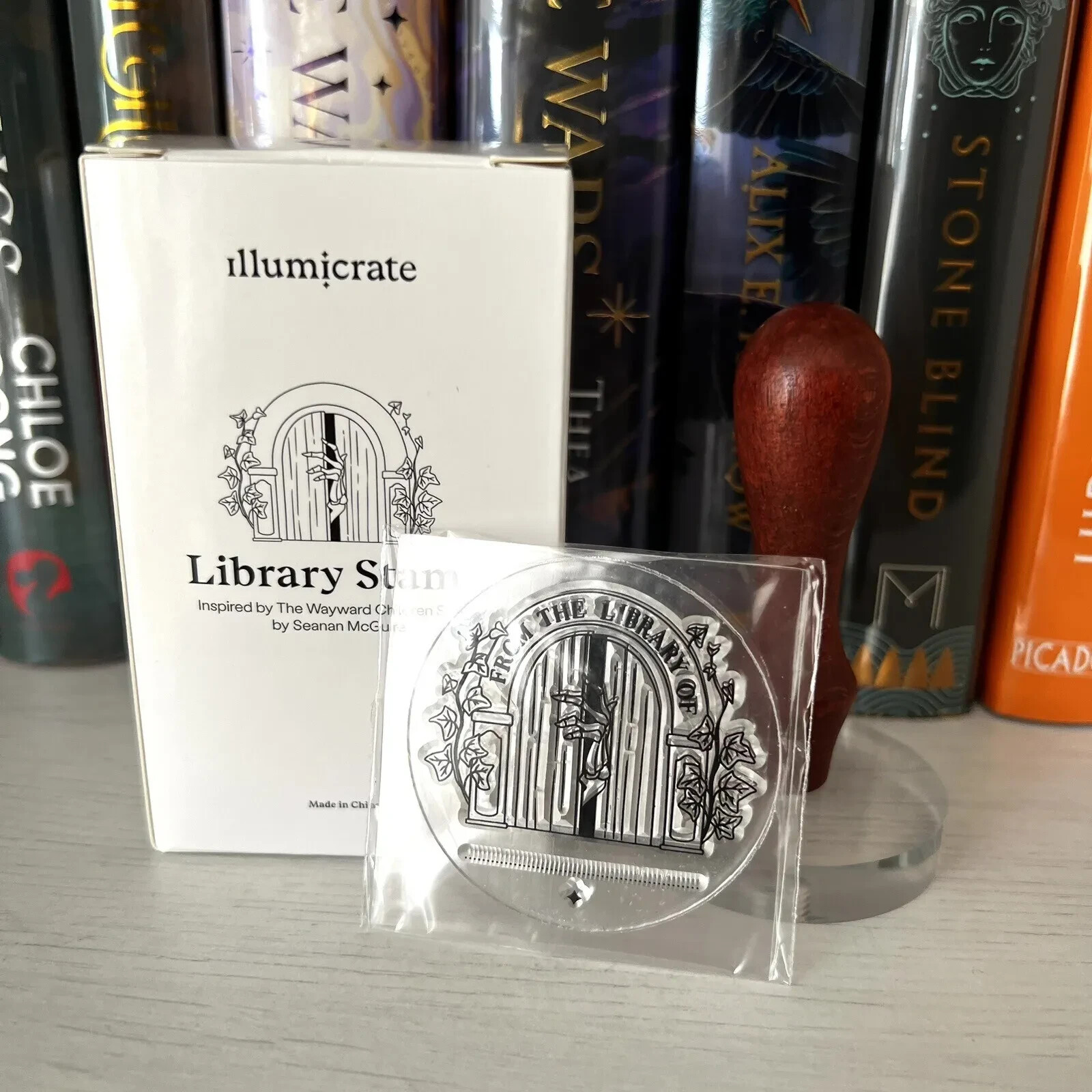 Eleanor West’s Library Stamp The Wayward Children Seanan McGuire by Illumicrate
