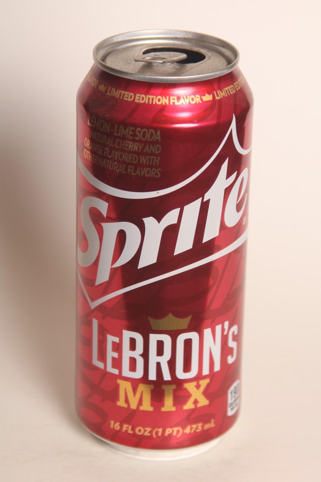 Sprite LeBron's Mix soda can - 16oz