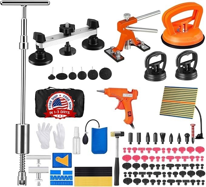 Saca abolladuras golpes de auto carro autos extractor herramienta reparacion New