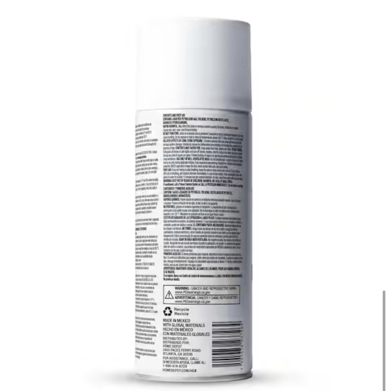 HDX 12 oz No Rust Gloss White Spray Paint