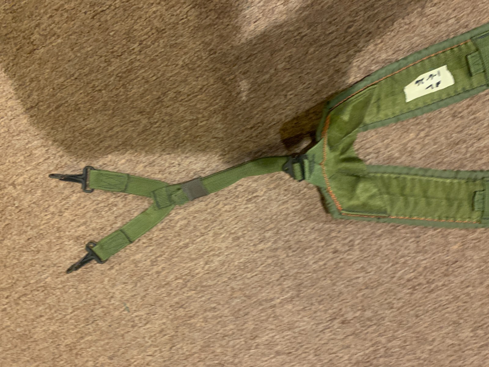 U.S. Army LC2 Combat Suspenders 1990's