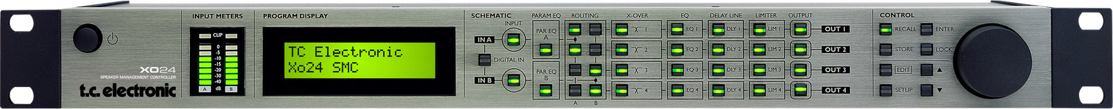 TC Electronic XO24 digital speaker management controller