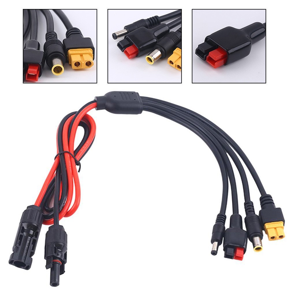 Solar Adapter Kit Station Adapter 140W18V Compatibility Anti-corrosive