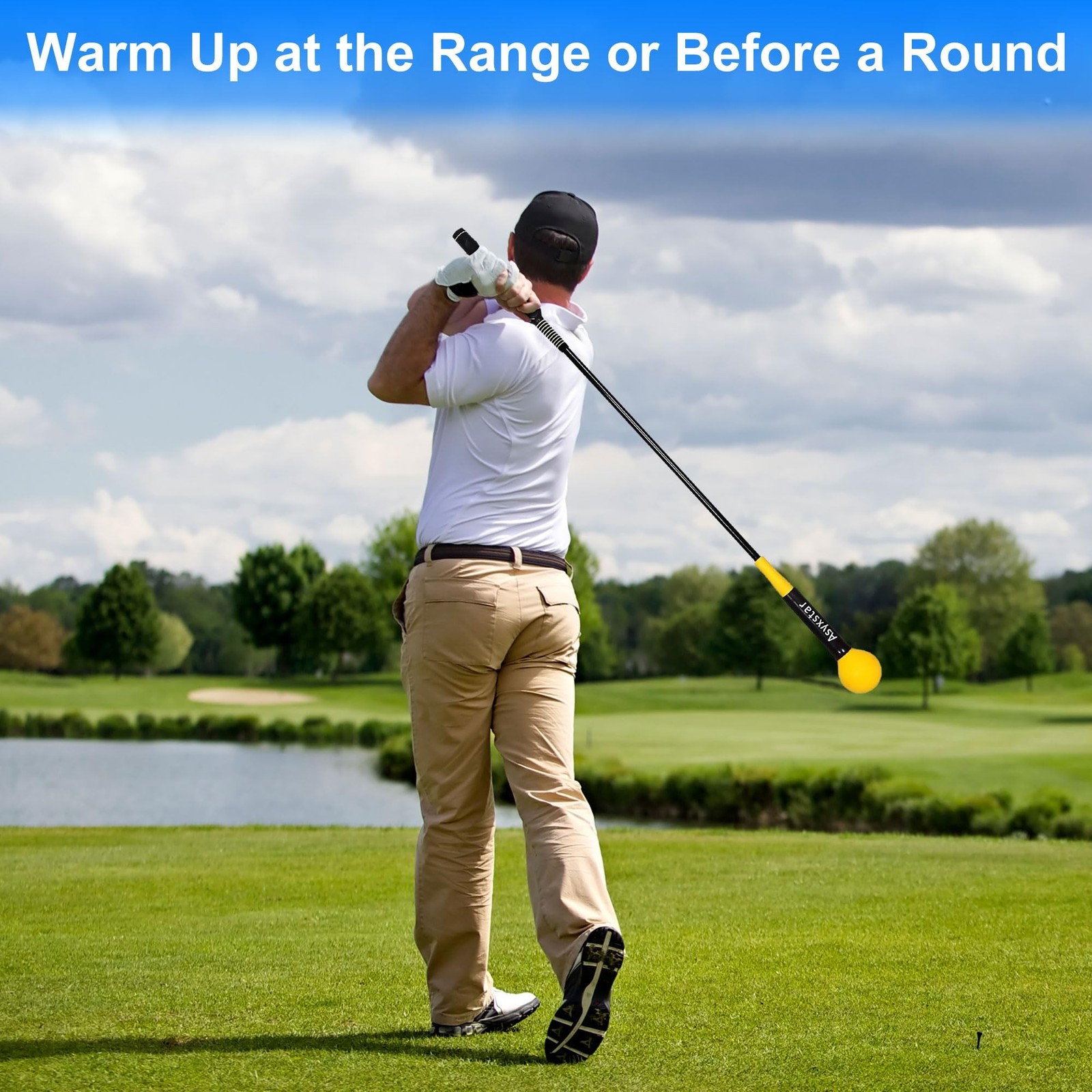 Golf Swing Trainer Aid - Power Flex Golf Swing Training aid for Strength and ...