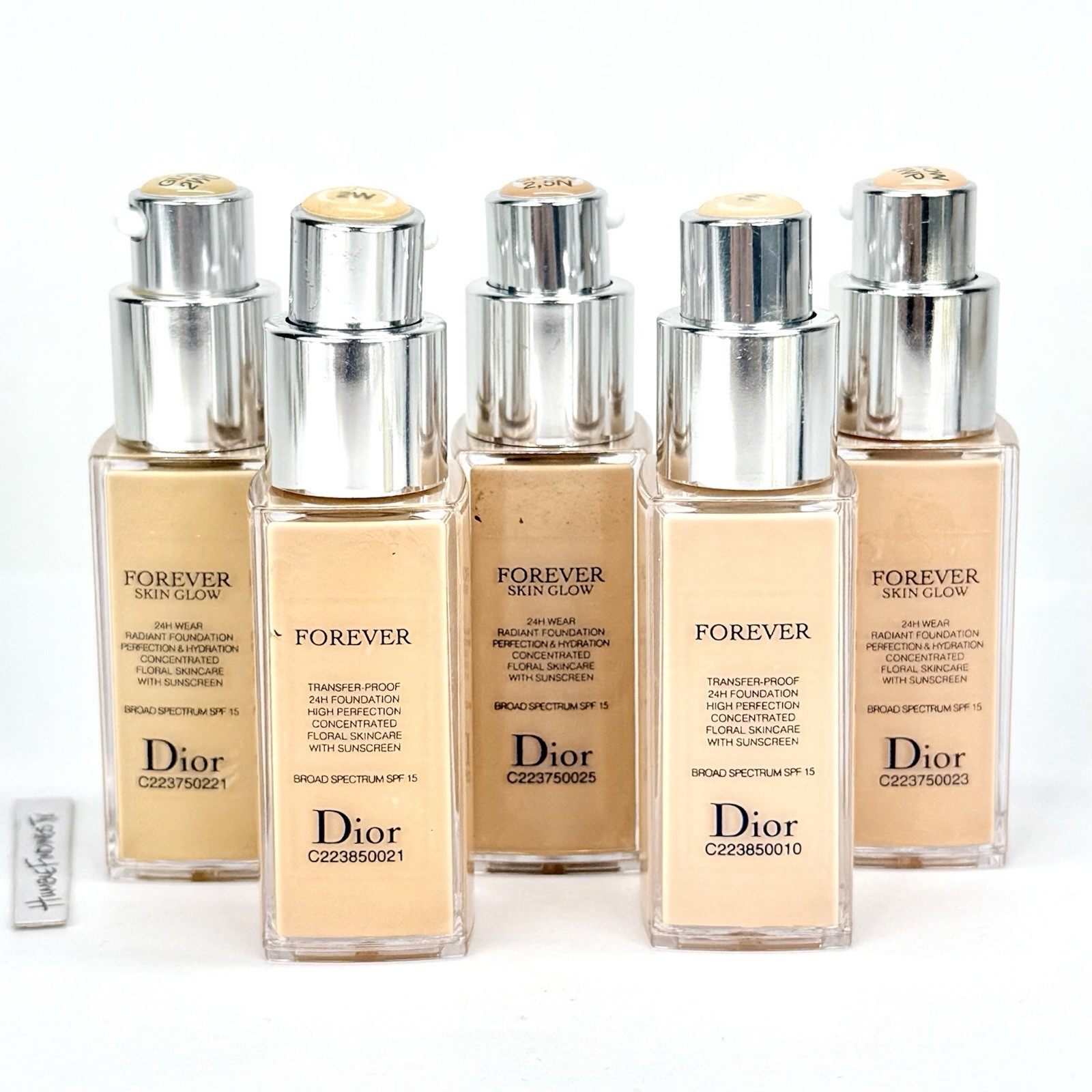 Christian Dior Forever Skin Glow & Transfer Proof Foundation - PICK YOUR SHADE