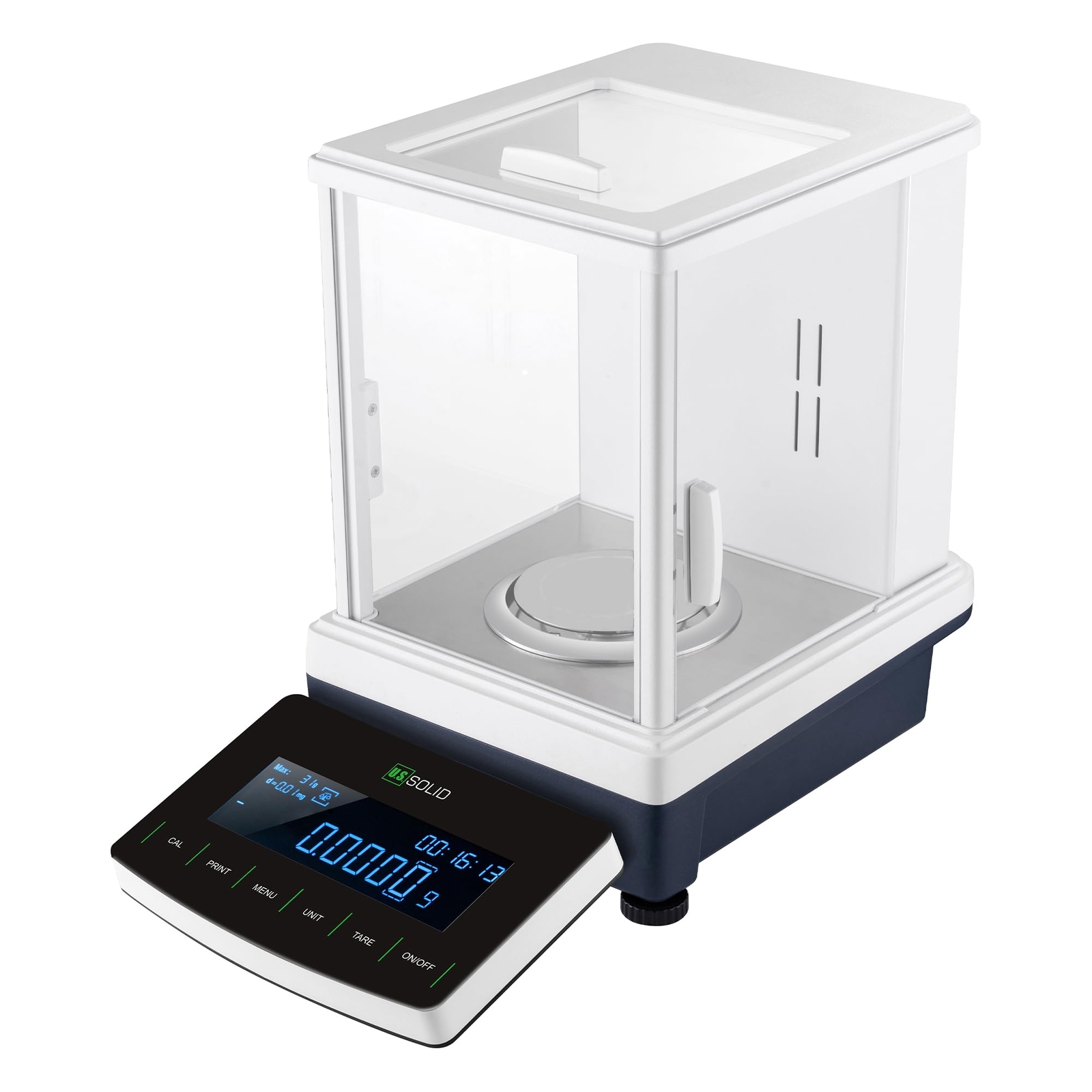 U.S. Solid 0.1mg Analytical Balance 320gx0.0001g Lab Science Electronic Balance