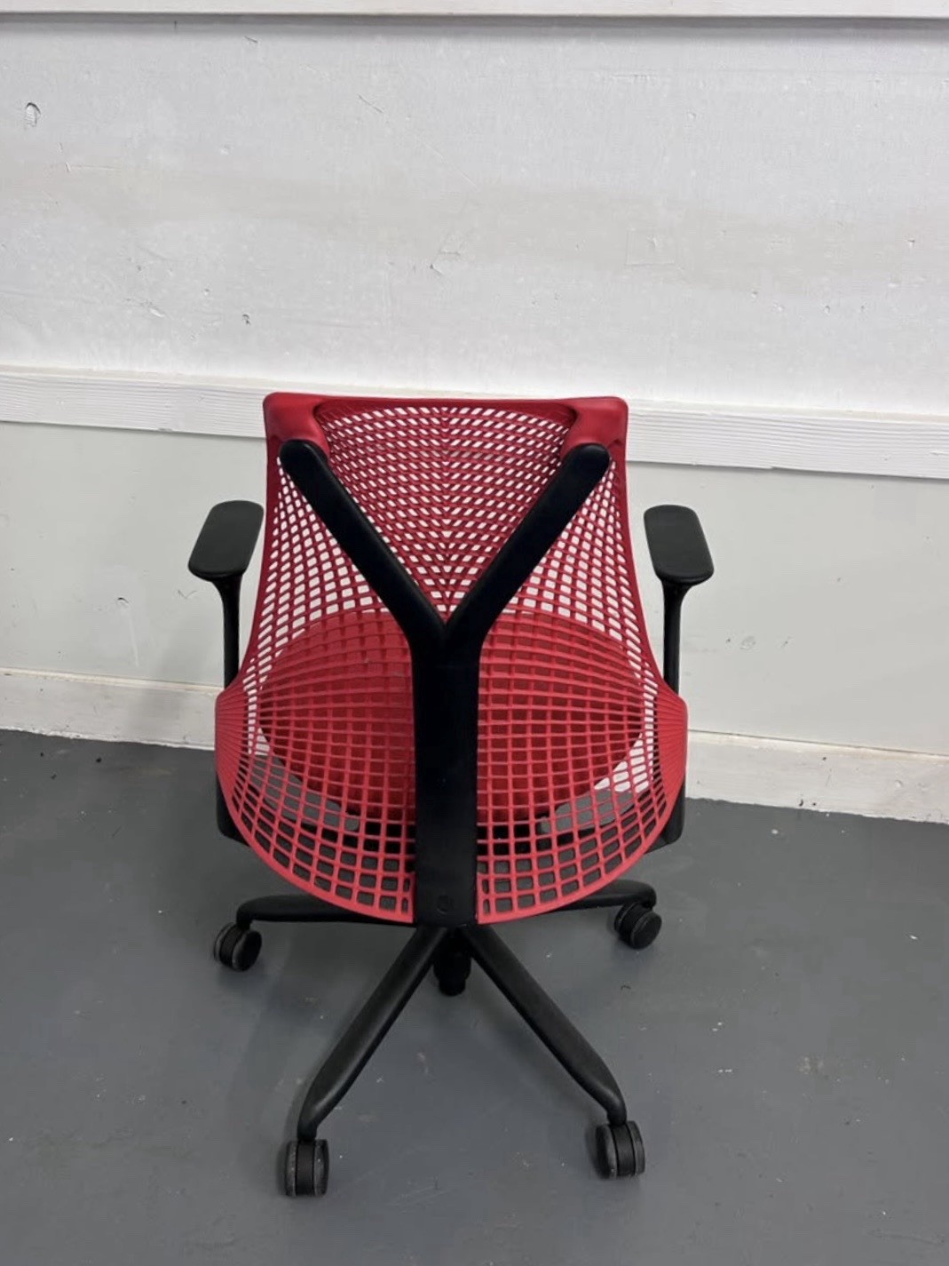 Herman Miller Sayl Red Mesh Office Chair