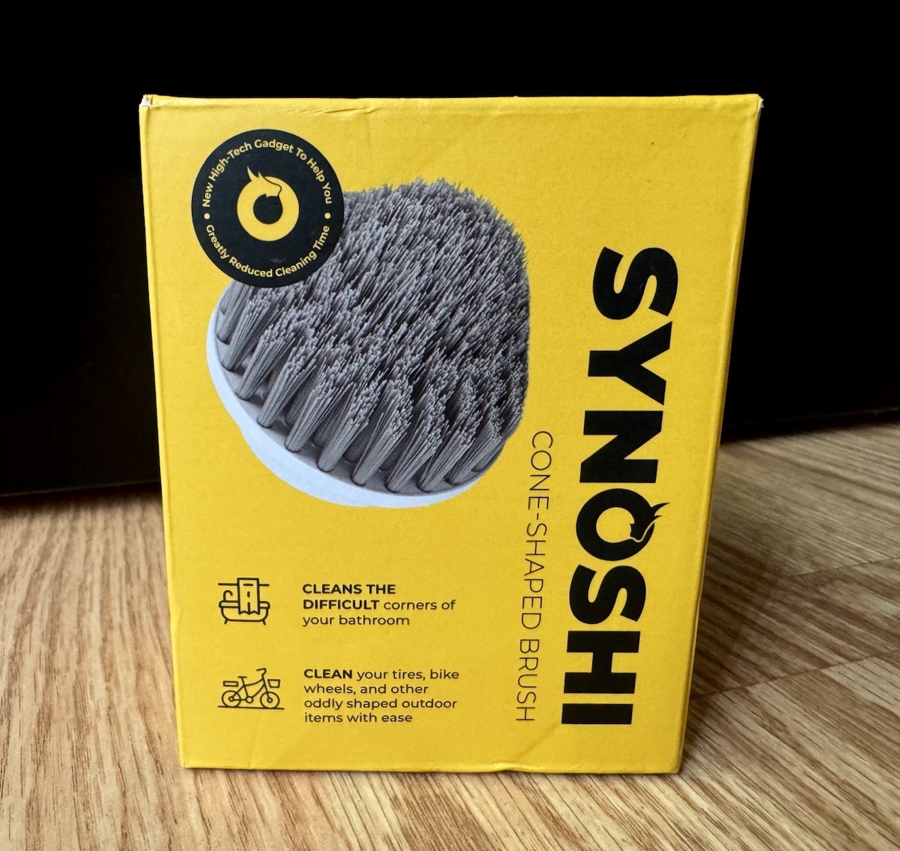 Synoshi Cone Shaped Brushes Replacement Heads- 2 Per Box- Corner Scrubber *READ*