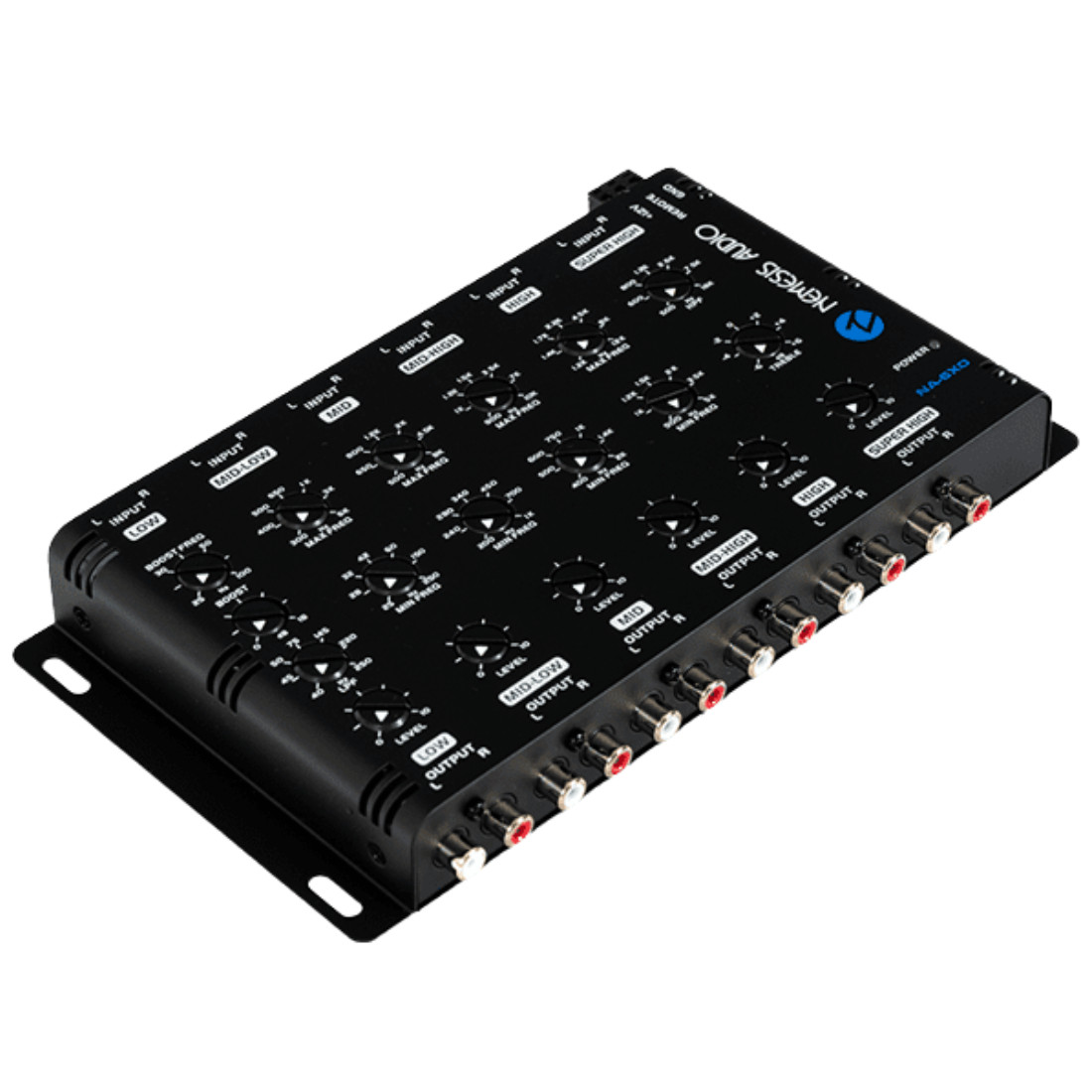 Nemesis Audio NA-6XO 6-Way Car Stereo Electronic Crossover with 8V Output