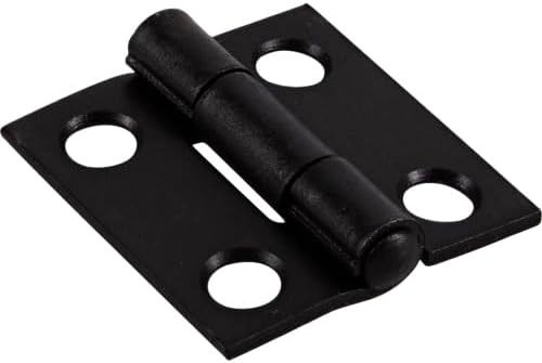 Hardware Essentials Broad Hinge Oil Rubbed Bronze (1") 4 Pack