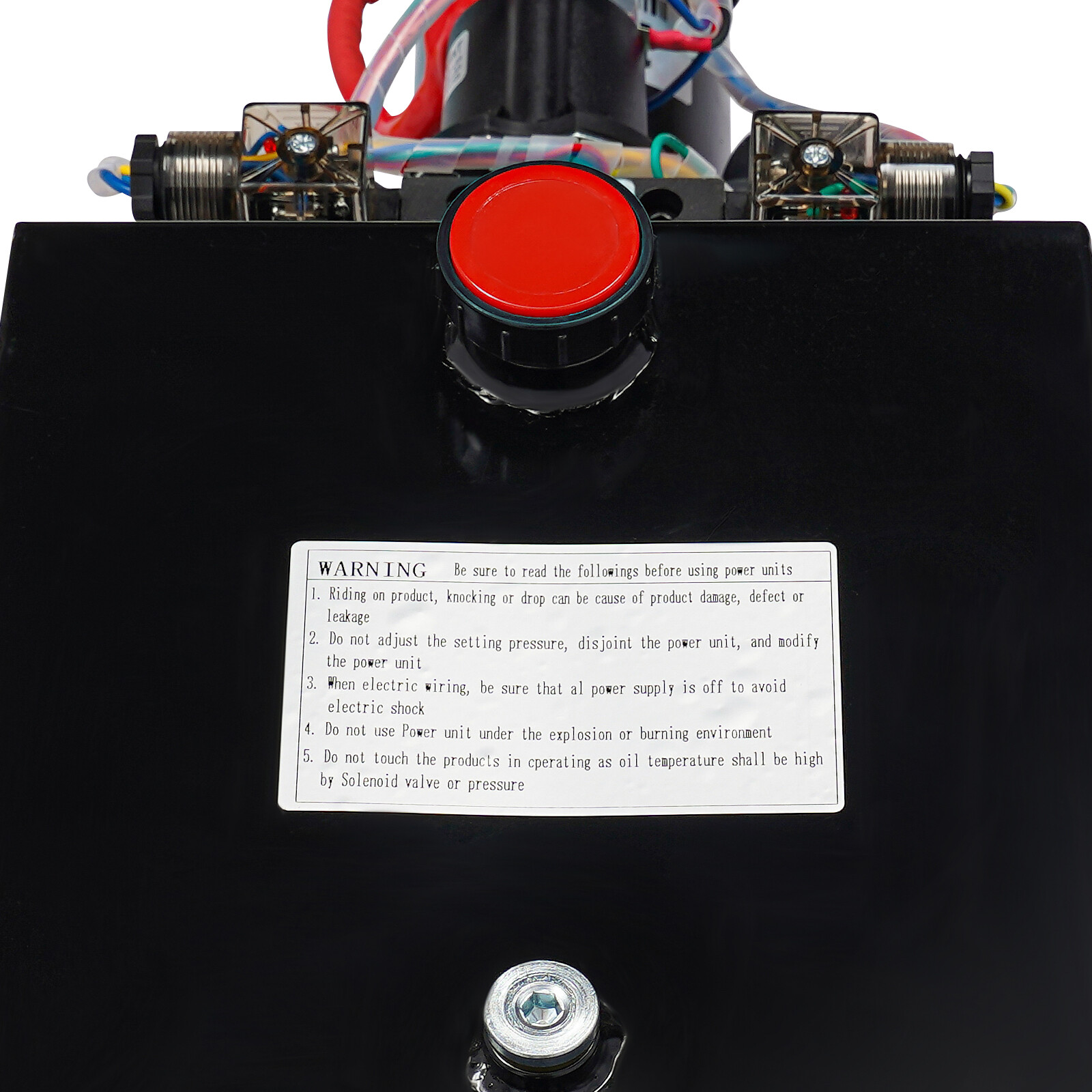 8QT Double Acting Hydraulic Pump with Wireless Remote Control - 12V DC