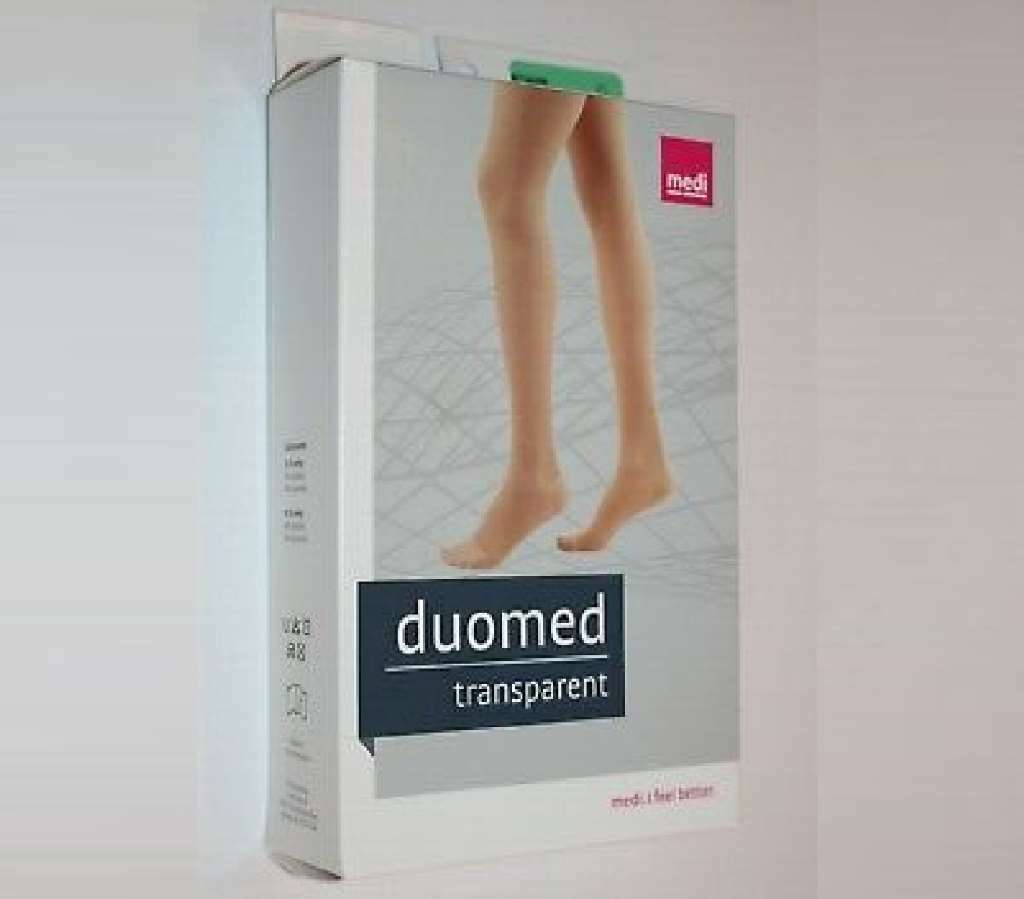 Mediven Transparent Pantyhose 15-20 Black Large