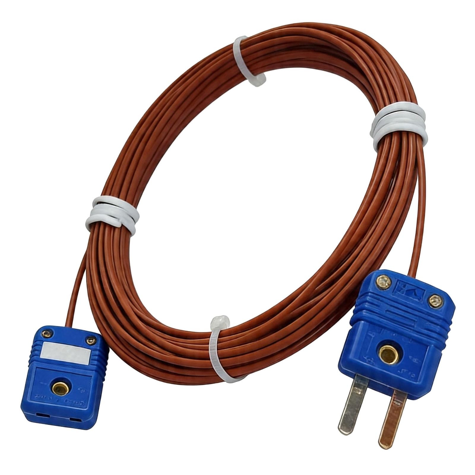 10 Yard T Type Thermocouple Extension Cable Male Female Connector 300F500F