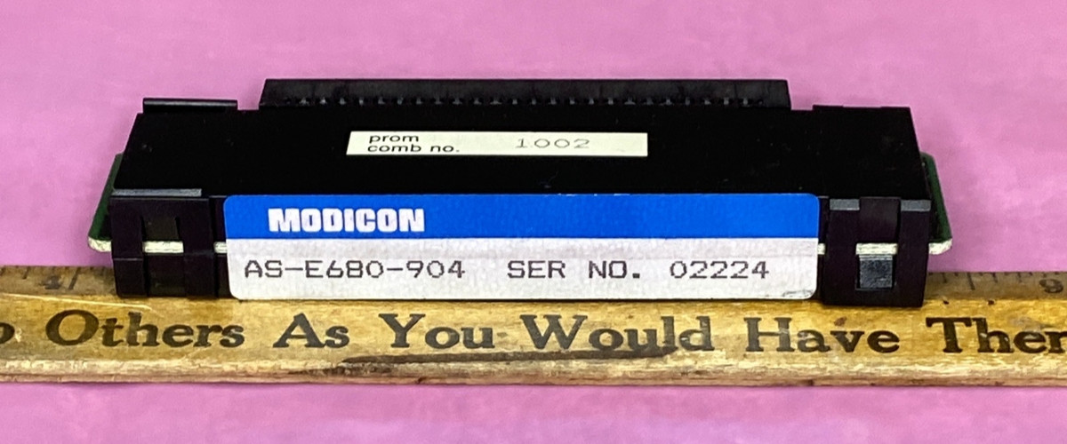 Modicon AS-E680-904 Memory Module prom comb no. 1002