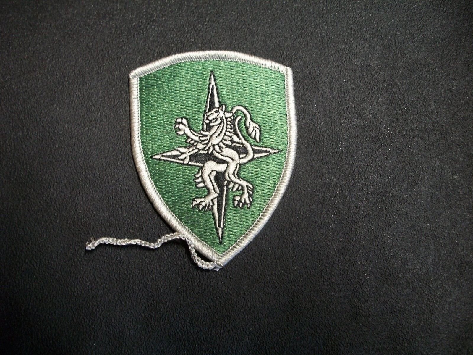 Army Element Patch: NATO - Allied Land Forces Central Europe - merrowed edge New