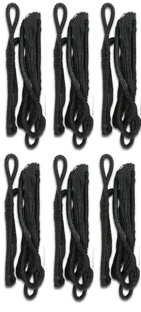 (Pack of 6) Crossbow Replacement 17" String only, 50Lb/80Lb Pistol Crossbows