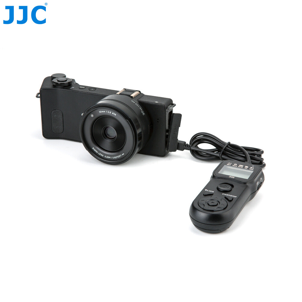 JJC Timer Remote Control for Olympus OM-D E-M1 Mark III II, E-M1X, E-M5 Mark III