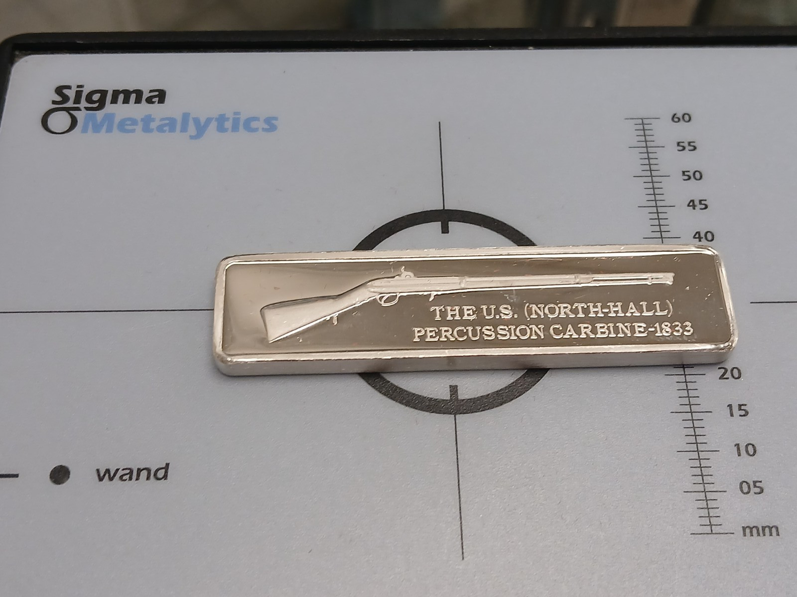 Silver The North Hall Percussion Carbine  American Weapons Hall Of Fame  T-30