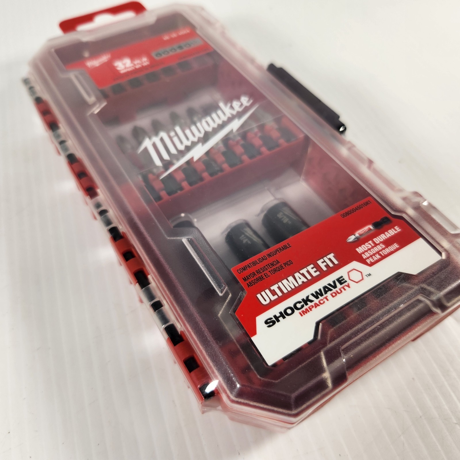 Milwaukee SHOCKWAVE 48-32-4004 32-Pc Impact Driver Bit Set New Sealed