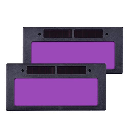 2-Pack Solar Auto-Darkening welding mask Filter Lens, automatic 2 Pack