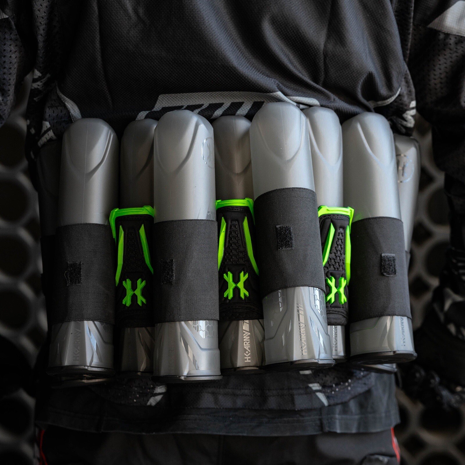 HK Army Zero-G Lite Harness - 3+2 - Lime