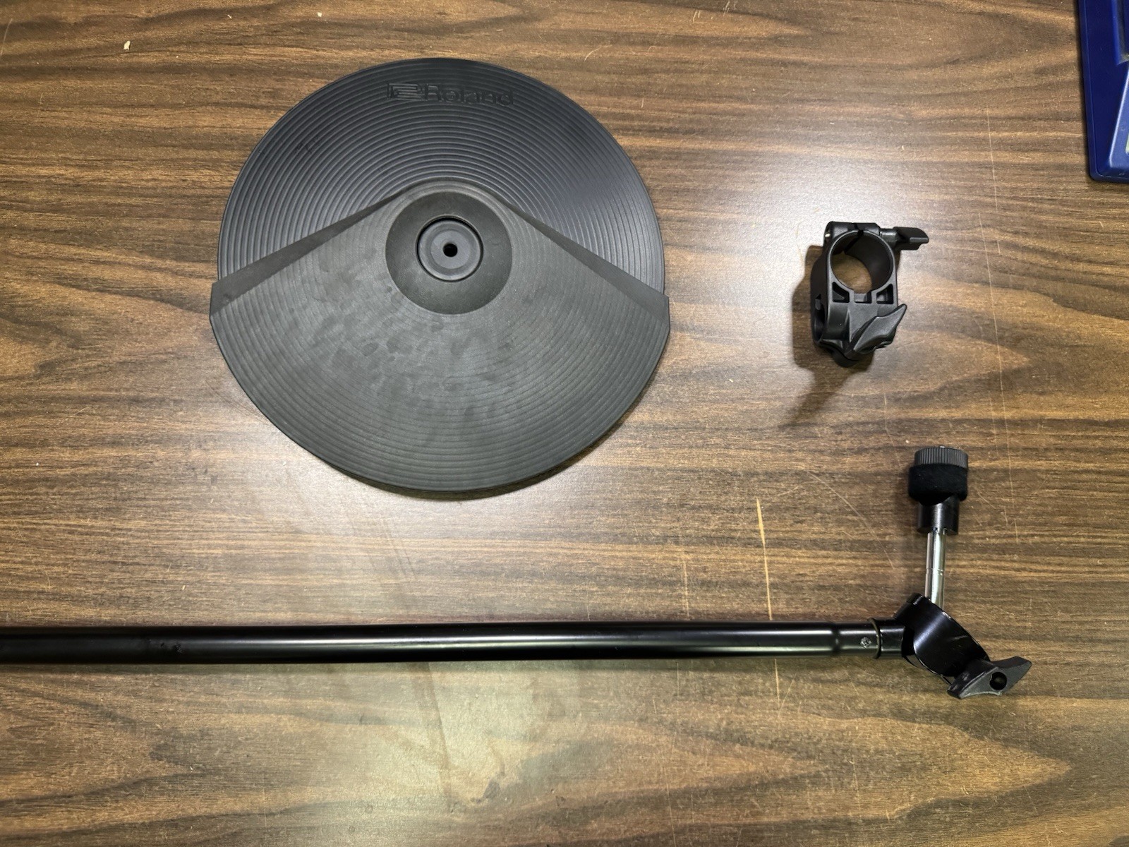 Roland CY-8 Dual Trigger V-Drum Cymbal Pad w/Cymbal Arm & Clamp - W3N4492
