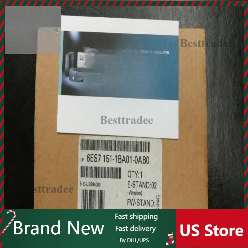 New Siemens  DP INTERFACE MODULE for ET200S 6ES7151-1BA01-0AB0 6ES71511BA010AB0