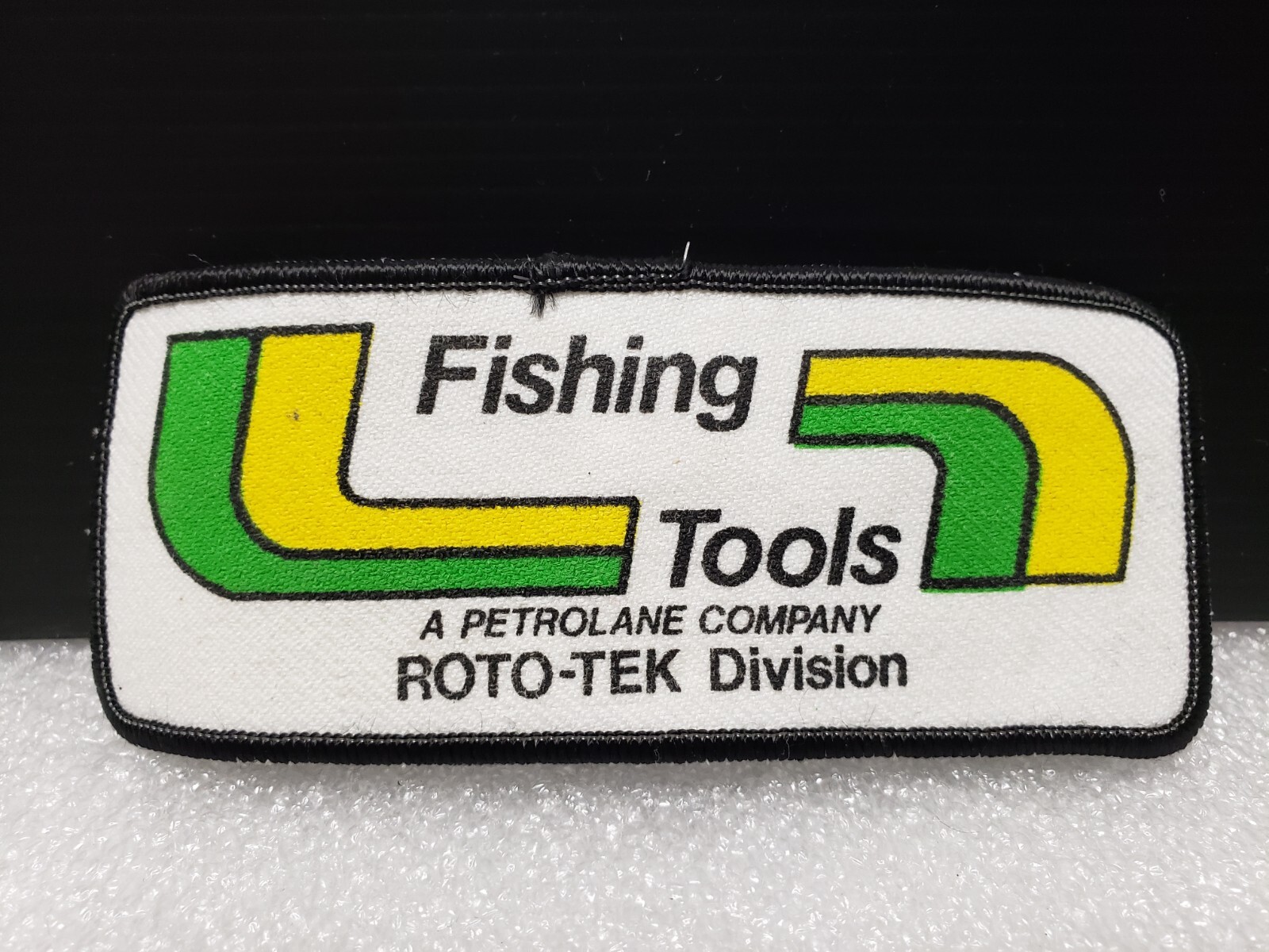 Vtg Petrolane Fishing Tools Patch RotoTek Oil Gas Offshore Rig Oilfield Uniform