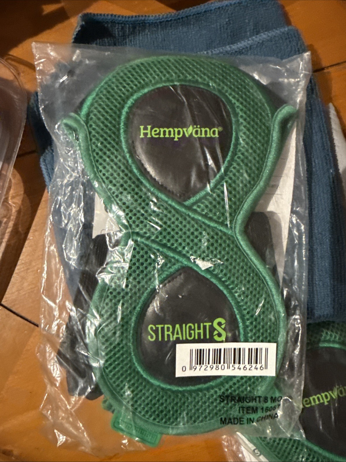 NEW Hempvana Straight 8 Fully Adjustable Spine Alignment Brace
