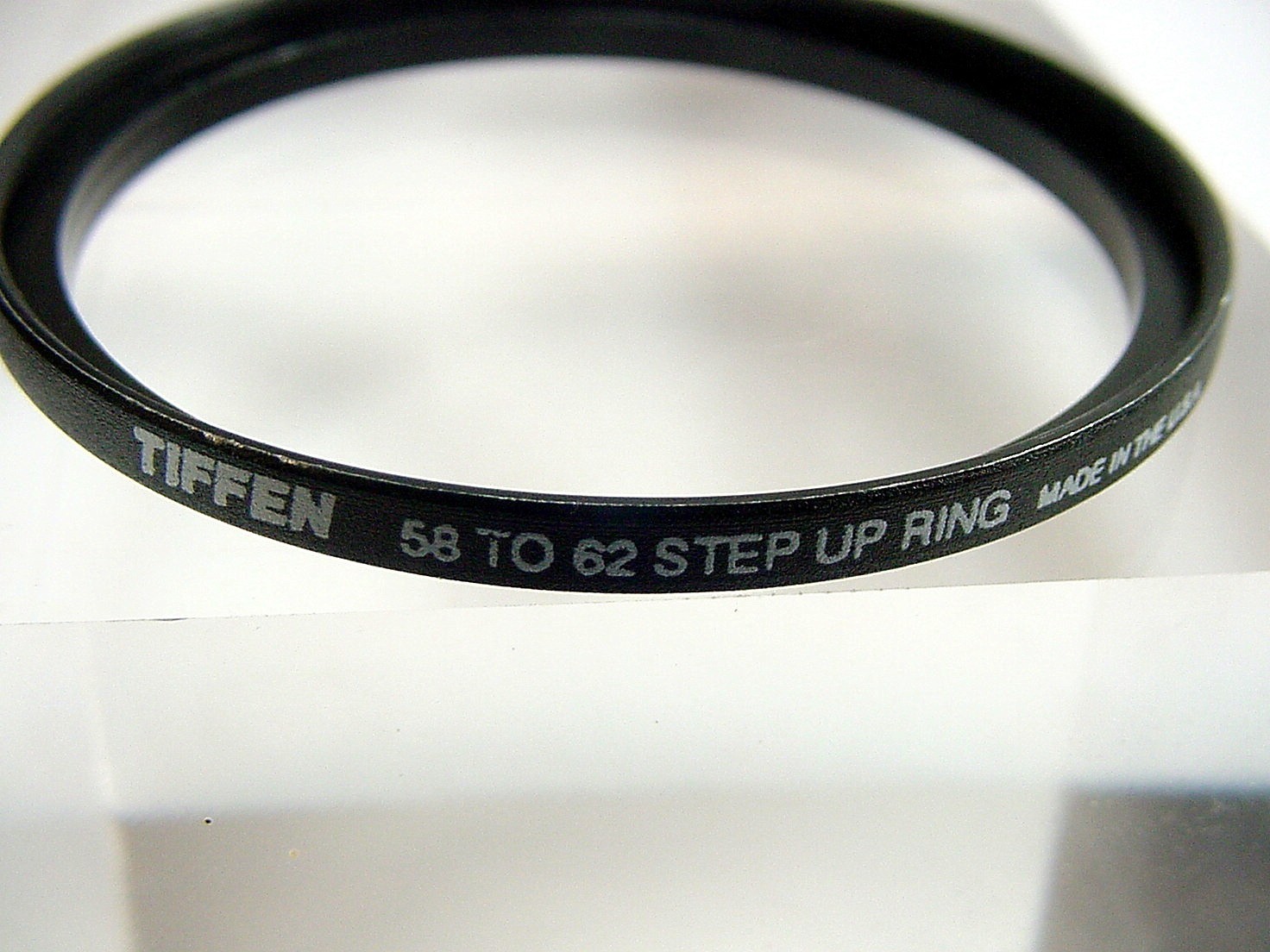 58-62mm Step-Up Adapter Ring | Metal | Tiffen USA  | No box | New | $6.95 |