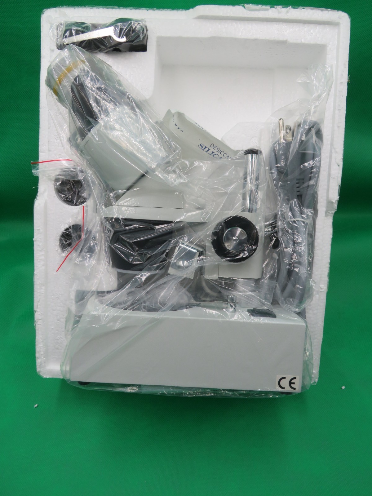 AmScope SE306R-PZ Binocular Stereo Microscope on a Pillar Stand