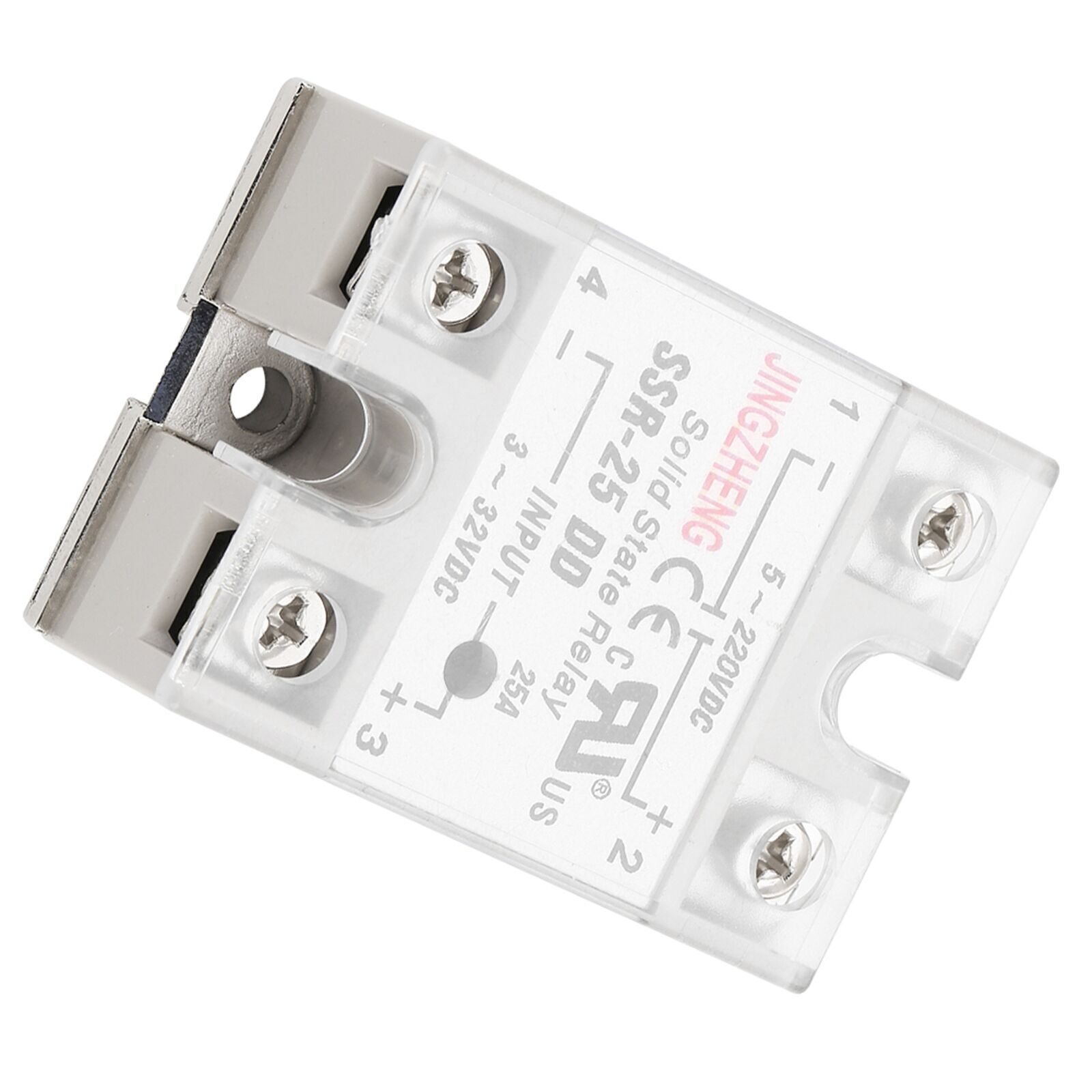 SSR-25 DD 25A 5-220VDC Solid State Relay For Industrial Automation Process
