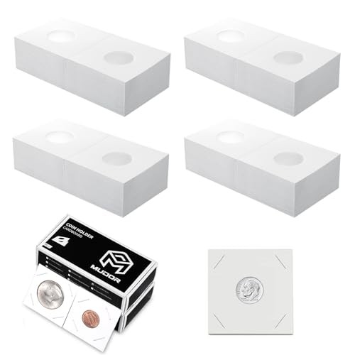 Upgraded Premium Coin Flips for Dime, 200 Pack Cardboard Coin 17.9mm(Dime)