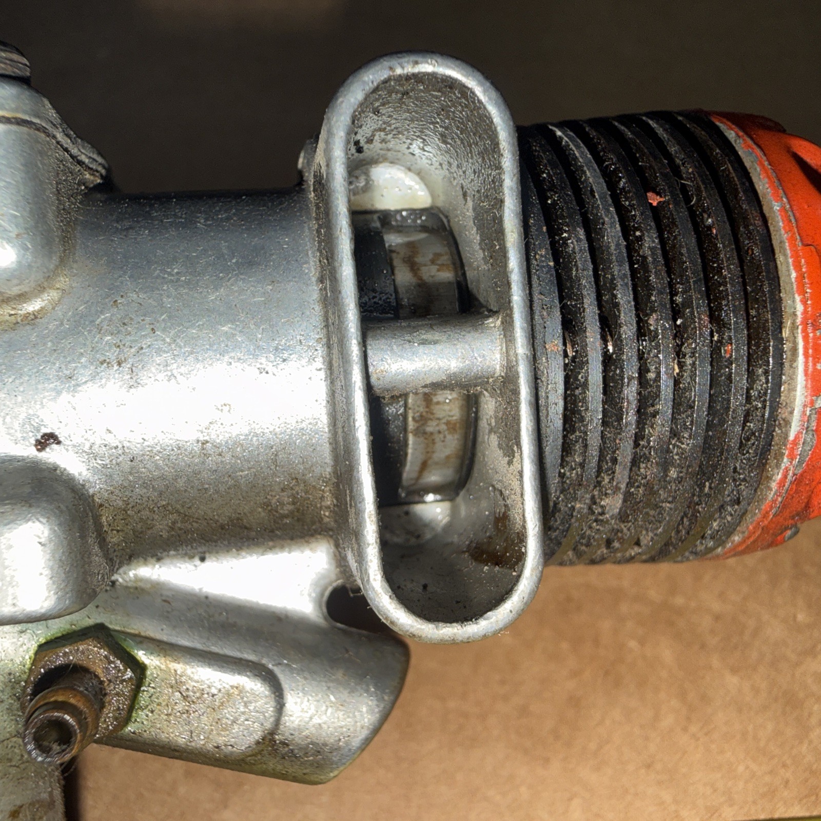 McCoy 35 Redhead CL model airplane engine Has Nice Pop To It As Shown
